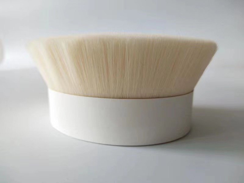 Cosmetic Brush Fiber, Bleached White