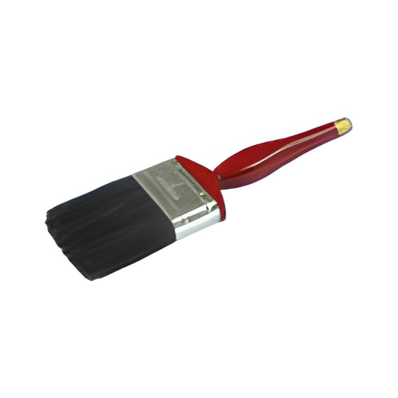 Flat Paint Brush, Black Bristle