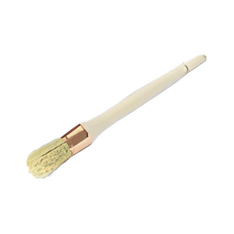Round Brush, White Bristle