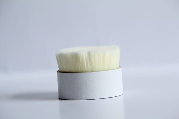 Tapered Synthetic Filament, Light Yellow + White