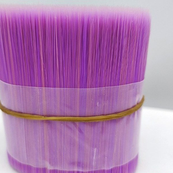 Hair-Brush Filament, Pink + Purple + Yellow