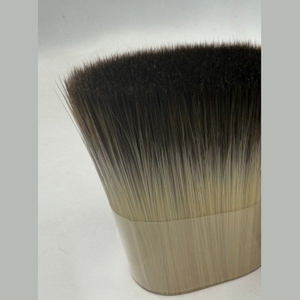 Tipped Filament, White + Brown Tip